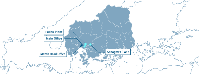 Base map of Japan